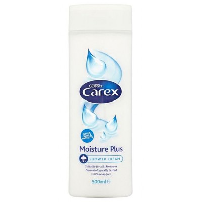 Carex Shower Cream - 500ml - 1 x 6